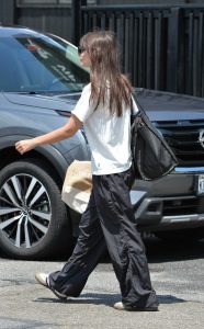 Emily Ratajkowski in a White Tee