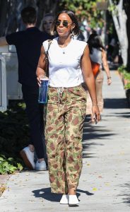 Kelly Rowland in a Camo Pants