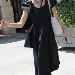 Naomi Watts in a Black Dress Was Seen Out in Paris 07/08/2023