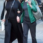 Nigella Lawson in a Black Cardigan Was Seen Out with Her Daughter Cosima Thomasina Diamond in Soho in London 07/13/2023