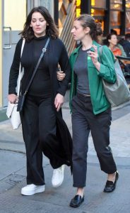 Nigella Lawson in a Black Cardigan