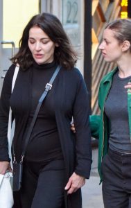 Nigella Lawson in a Black Cardigan