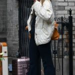 Olivia Wilde in a Beige Jacket Was Seen Out in New York 07/16/2023