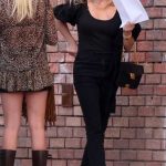 Reese Witherspoon in a Black Blouse Was Seen Out with Ava Phillippe in Los Angeles 07/18/2023
