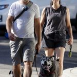 Sarah Silverman in a Black Shorts Was Seen Out with Her Boyfriend Rory Albanese in Los Angeles 06/30/2023