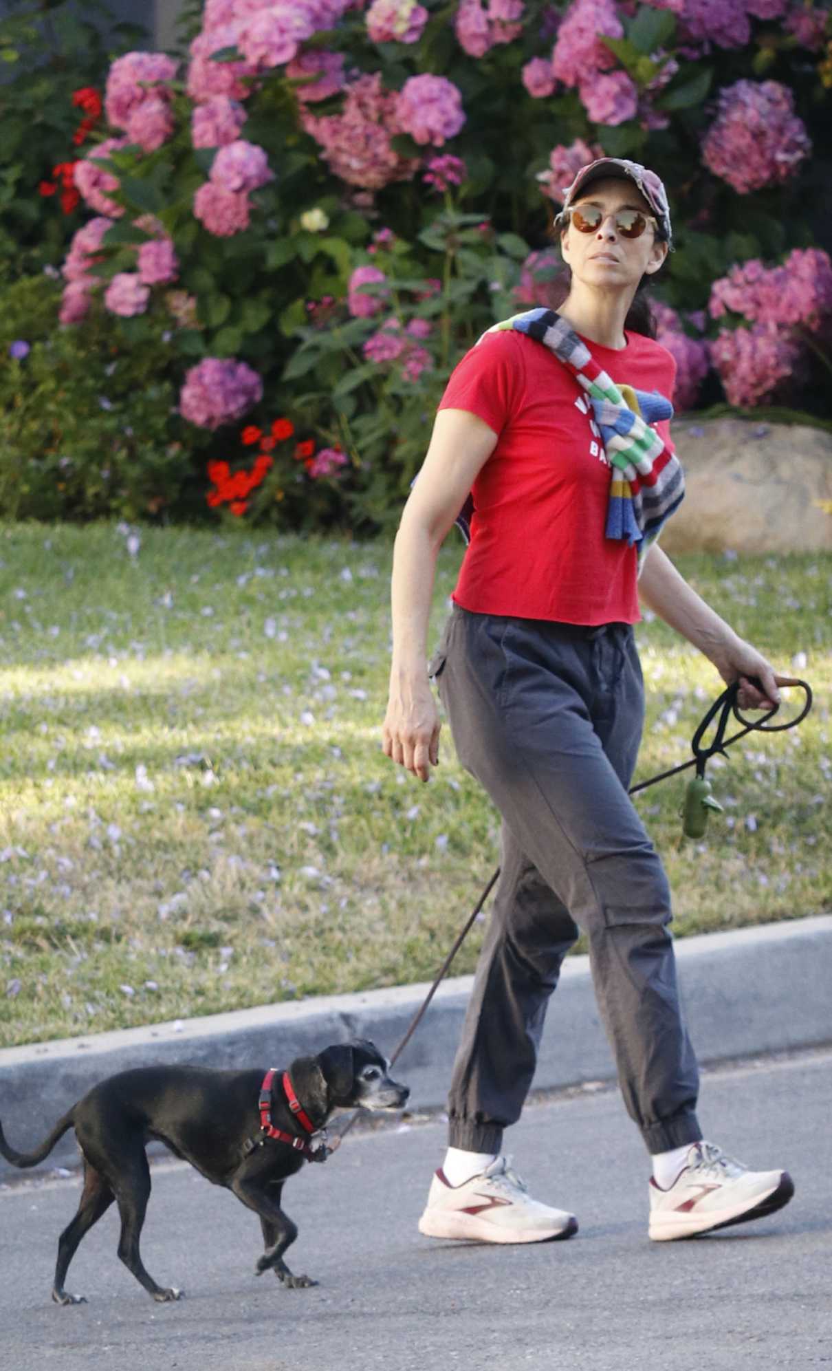 Sarah Silverman in a Red Tee