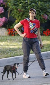 Sarah Silverman in a Red Tee