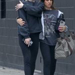 Erika Jayne in a Black Sweatshirt Was Seen Out with a Friend in Las Vegas 08/11/2023