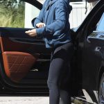 Jennifer Garner in a Black Leggings Was Spotted Out in Santa Monica 08/22/2023