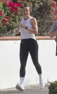Jennifer Garner in a White Tank Top