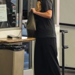 Jennifer Lawrence in a Black Tee Leaves a Spa Session in Beverly Hills 08/01/2023