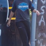 Jessica Hart in a Blue Cap Was Seen Out in Los Feliz 07/30/2023