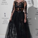 Jenna Coleman Attends Giorgio Armani One Night in Venice Photocall in Venice 09/02/2023