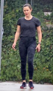 Jennifer Garner in a Black Tee