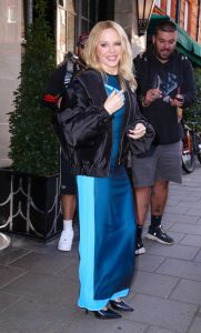 Kylie Minogue in a Black Jacket