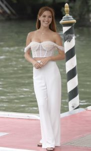 Ludovica Coscione in a White Top
