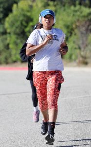 Naomi Osaka in a White Tee