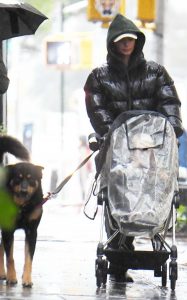 Emily Ratajkowski in a Black Jacket