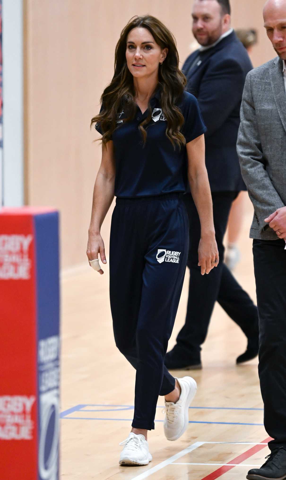 Kate Middleton in a White Sneakers