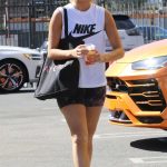 Lele Pons in a Black Sneakers Arrives at the Dancing with the Stars Rehearsal Studio in Los Angeles 10/06/2023