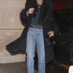 Rita Ora in a Blue Jeans Leaves Dinner in Paris 10/29/2023