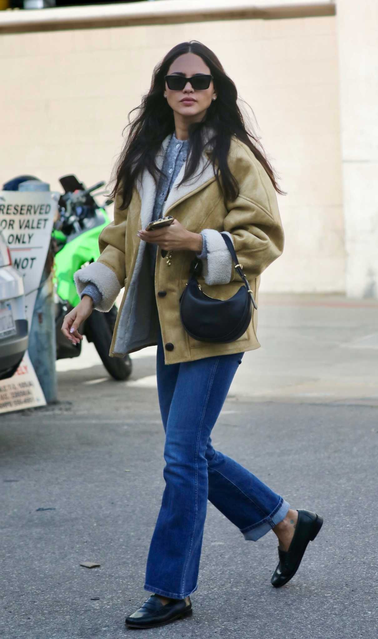Eiza Gonzalez in a Blue Jeans