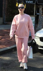 Erika Jayne in a Pink Sweatsuit