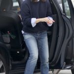 Jennifer Garner in a Blue Jeans Was Seen Out in Los Angeles 11/15/2023