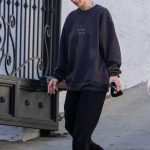 Juno Temple in a Black Sweatshirt Was Seen Out in Los Angeles 11/22/2023