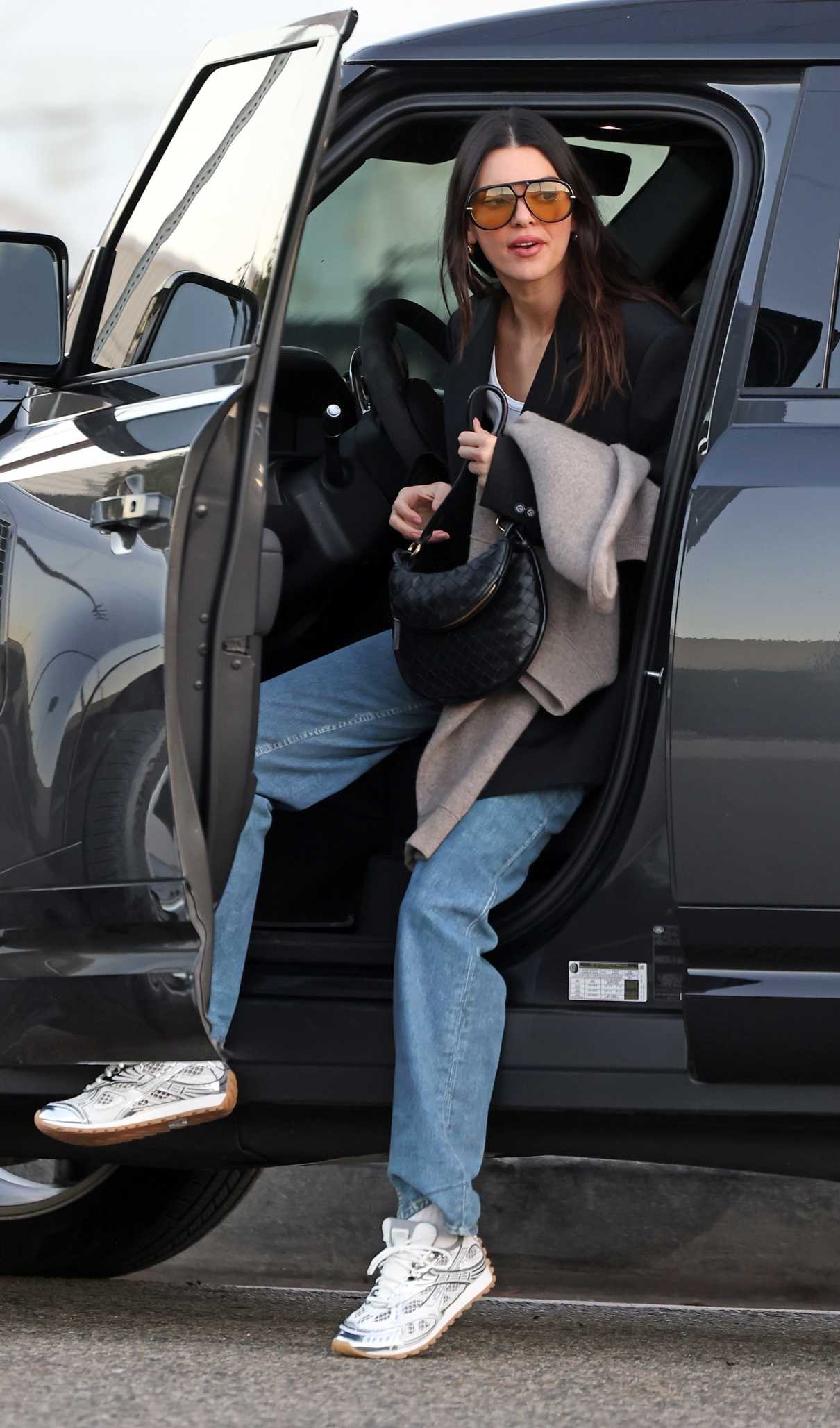 Kendall Jenner in a Black Blazer