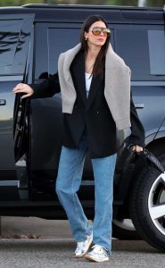 Kendall Jenner in a Black Blazer