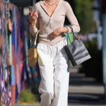 Whitney Port in a White Pants Was Seen Out in Los Angeles 11/02/2023