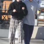 Abby Champion in a Plaid Pants Was Seen Out with Patrick Schwarzenegger in Los Angeles 12/23/2023