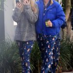 Abby Champion in a White Sneakers Was Seen on Christmas Morning with Patrick Schwarzenegger in Los Angeles 12/25/2023