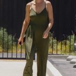 Joanna Krupa in an Olive Catsuit Was Seen Out in Los Angeles 12/07/2023
