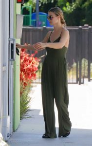 Joanna Krupa in an Olive Catsuit