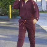 JoJo Siwa in a Maroon Tracksuit Was Seen Out in Los Angeles 12/11/2023