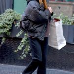 Julianne Moore in a Black Jacket Goes Shopping in Soho in New York 12/20/2023