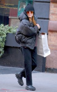 Julianne Moore in a Black Jacket