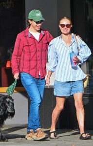 Kate Bosworth in a Denim Shorts