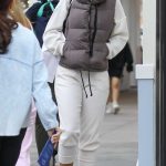 Nicole Murphy in a White Sweatsuit Was Spotted on Rodeo Drive in in Beverly Hills 12/21/2023