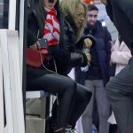 Nicole Scherzinger Visits Winter Wonderland in Hyde Park in London 12/24/2023