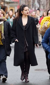 Rosalia in a Black Coat