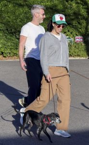 Sarah Silverman Goes for a Walk with Her Boyfriend Rory Albanese in Los Angeles 12/16/2023