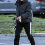 Jennifer Garner in a Black Jacket Was Seen Out in Los Angeles 01/17/2024