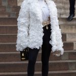 Jennifer Lopez Attends the Schiaparelli Haute Couture Fashion Show During 2024 Paris Fashion Week in Paris 01/22/2024