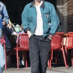 Kristen Stewart in a Turquoise Jacket Was Seen Out in Los Feliz 01/08/2024