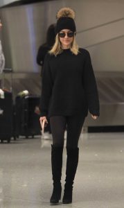 Kristin Cavallari in a Black Sweater