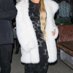 Mariah Carey in a White Fur Coat Was Seen Out in Aspen 01/01/2024