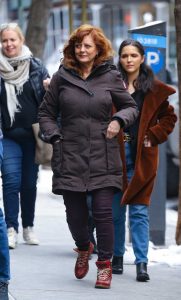 Susan Sarandon in a Red Boots